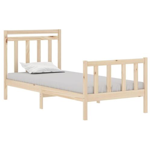 Sengeramme 90x190 cm massivt træ