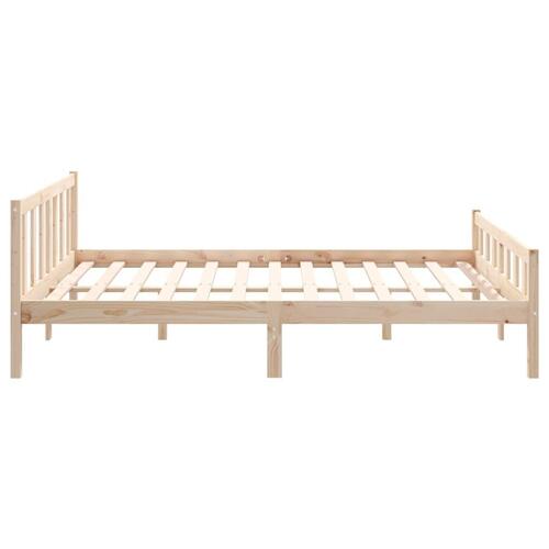 Sengeramme 150x200 cm massivt træ