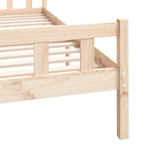 Sengeramme 150x200 cm massivt træ