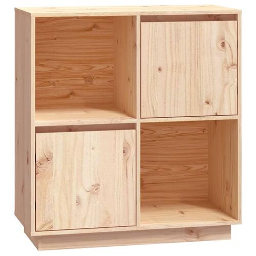 Skænk 74x35x80 cm massivt fyrretræ