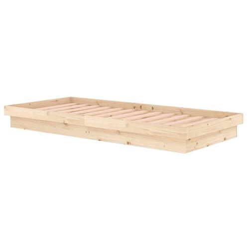 Sengeramme 90x200 cm massivt træ