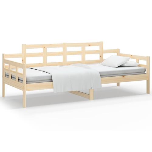 Daybed massivt fyrretræ 90x190 cm