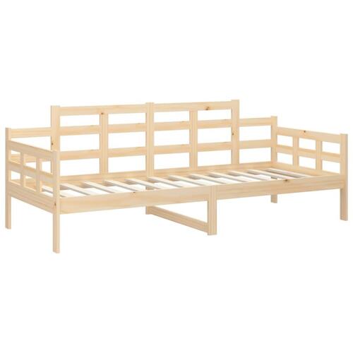 Daybed massivt fyrretræ 90x190 cm