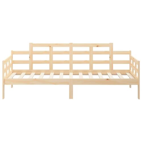 Daybed massivt fyrretræ 90x190 cm