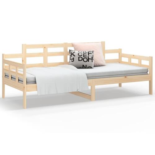 Daybed massivt fyrretræ 90x190 cm