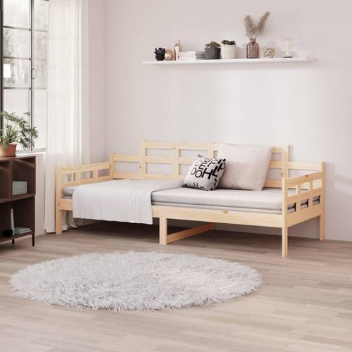 Daybed massivt fyrretræ 90x190 cm