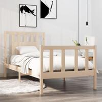 Sengeramme 90x190 cm massivt træ