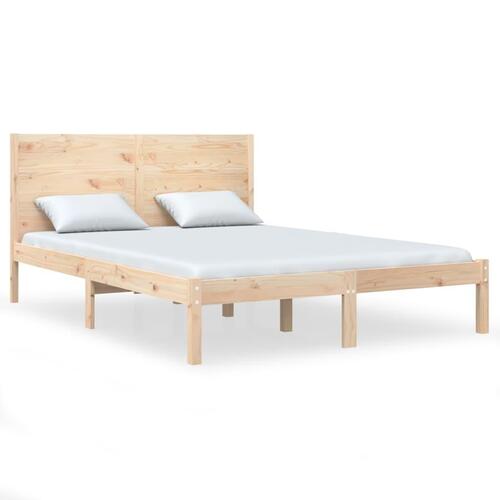 Sengeramme 120x200 cm massivt fyrretræ