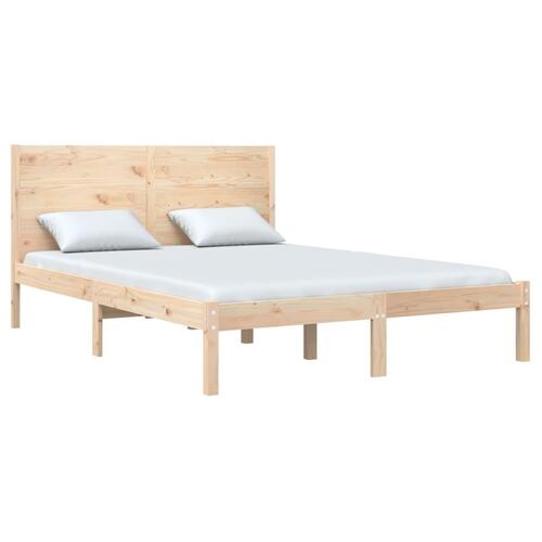 Sengeramme 120x200 cm massivt fyrretræ