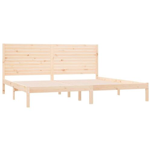 Sengeramme 180x200 cm massivt fyrretræ