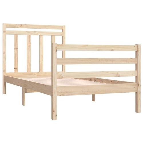 Sengeramme 90x190 cm massivt træ