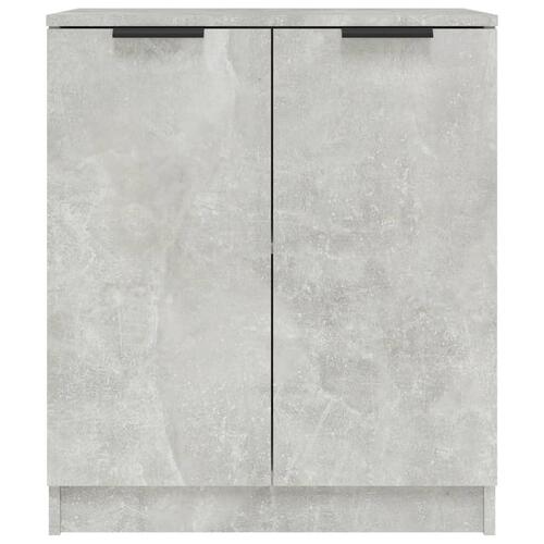 Skænke 2 stk. 60x30x70 cm konstrueret træ betongrå