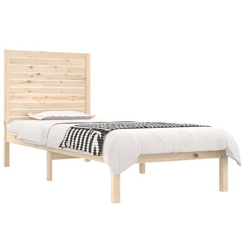 Sengeramme 90x190 cm massivt træ