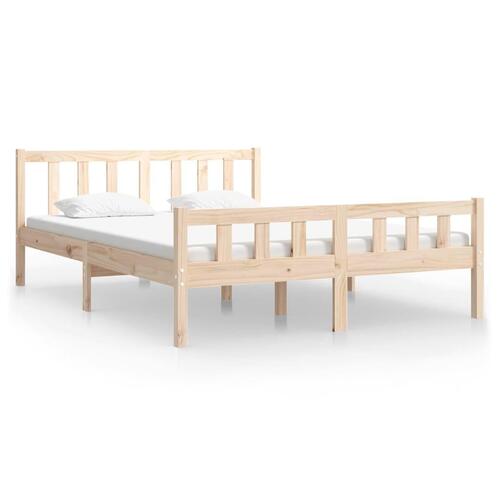 Sengeramme 120x190 cm massivt træ
