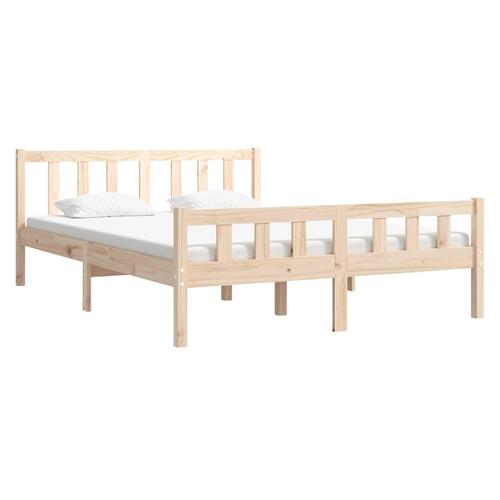 Sengeramme 120x190 cm massivt træ