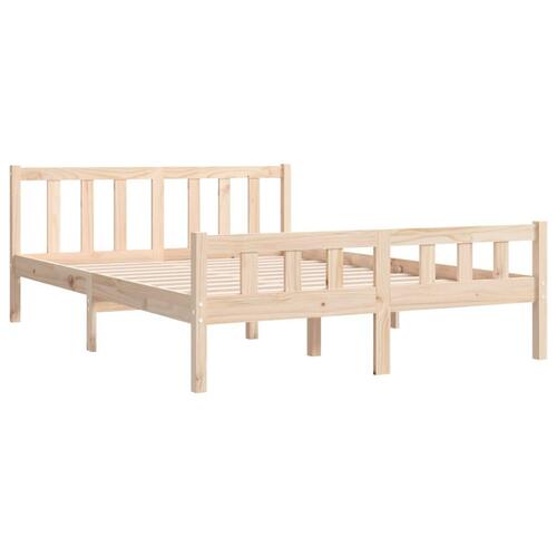 Sengeramme 120x190 cm massivt træ