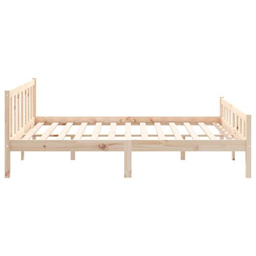 Sengeramme 120x190 cm massivt træ