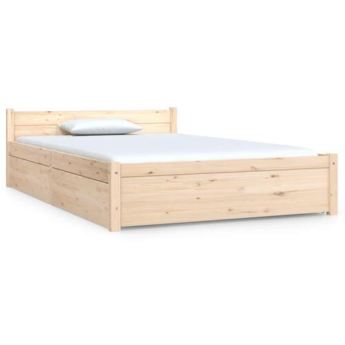 Sengeramme med skuffer 120x190 cm Small Double