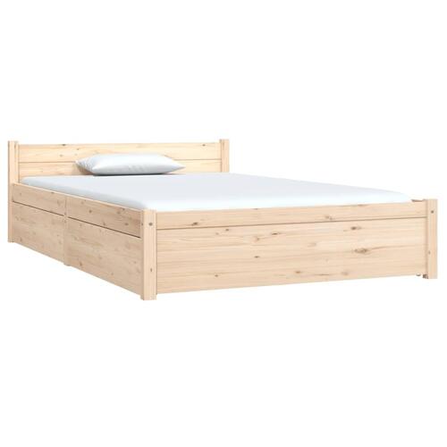 Sengeramme med skuffer 120x190 cm Small Double