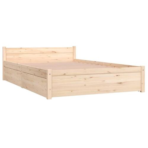 Sengeramme med skuffer 120x190 cm Small Double