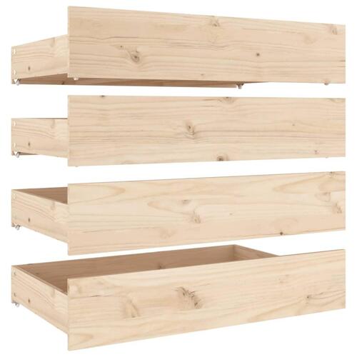 Sengeramme med skuffer 120x190 cm Small Double