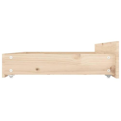 Sengeramme med skuffer 120x190 cm Small Double