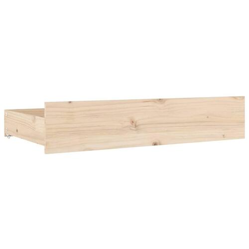 Sengeramme med skuffer 140x190 cm