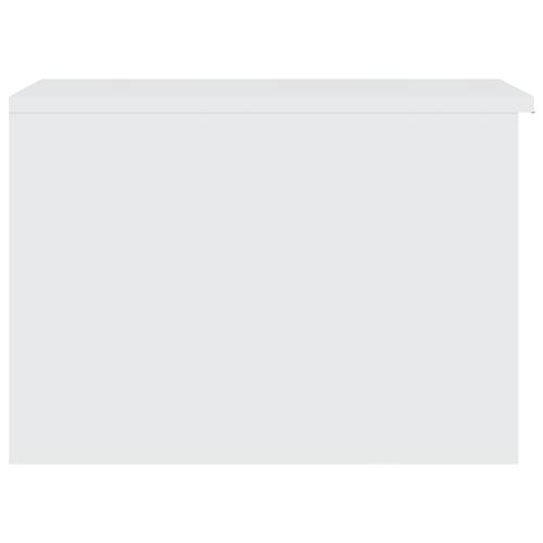 Sofabord 50x50x36 cm konstrueret træ hvid