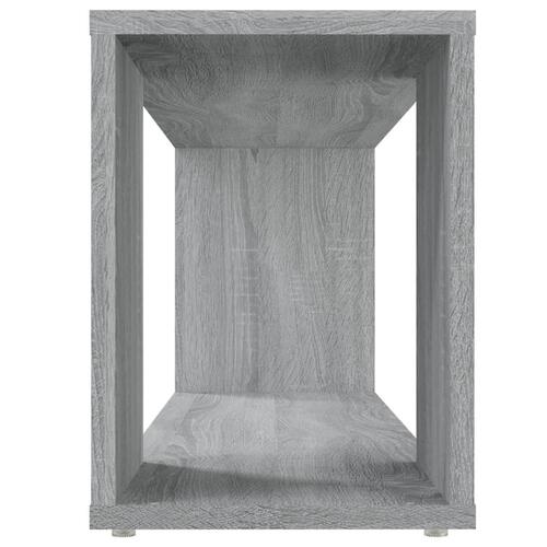 Tv-bord 100x24x32 cm konstrueret træ grå sonoma-eg