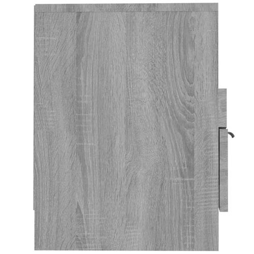 Tv-bord 150x33,5x45 cm konstrueret træ grå sonoma-eg