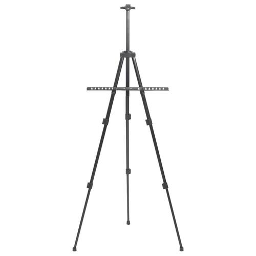 Justerbart staffeli metal sort