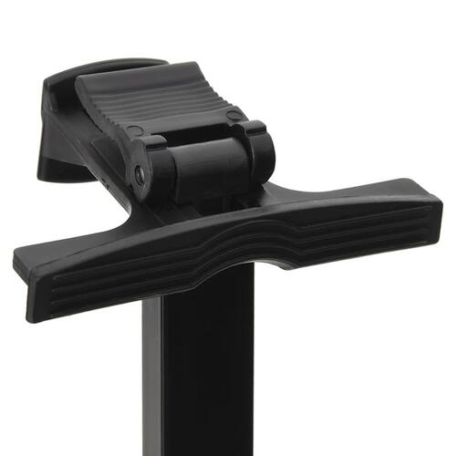 Justerbart staffeli metal sort
