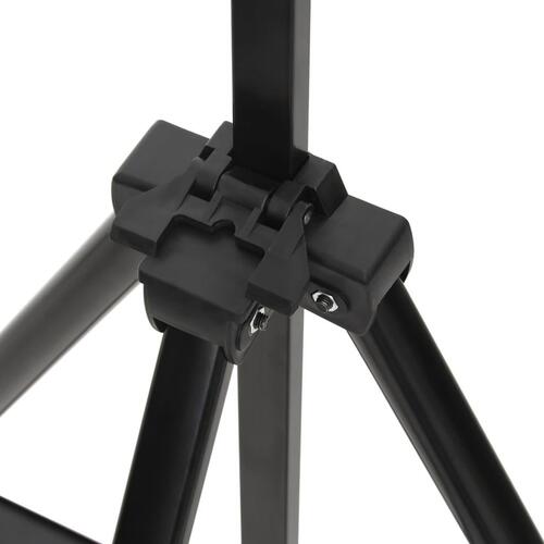 Justerbart staffeli metal sort