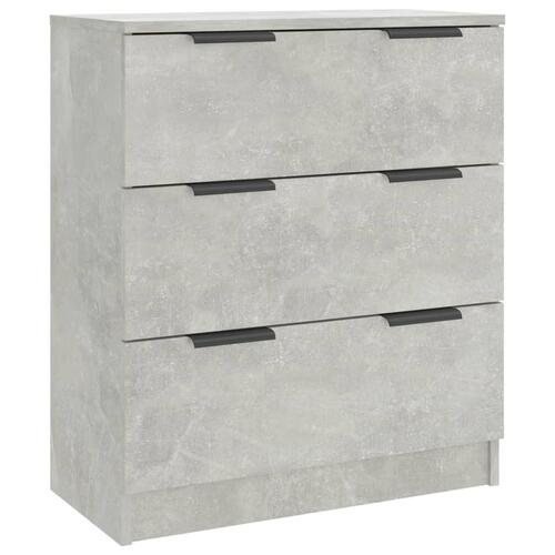 Skænk 60x30x70 cm konstrueret træ betongrå