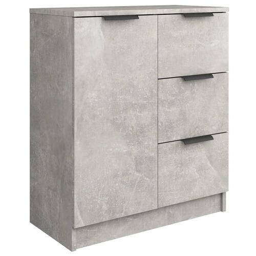 Skænk 60x30x70 cm konstrueret træ betongrå