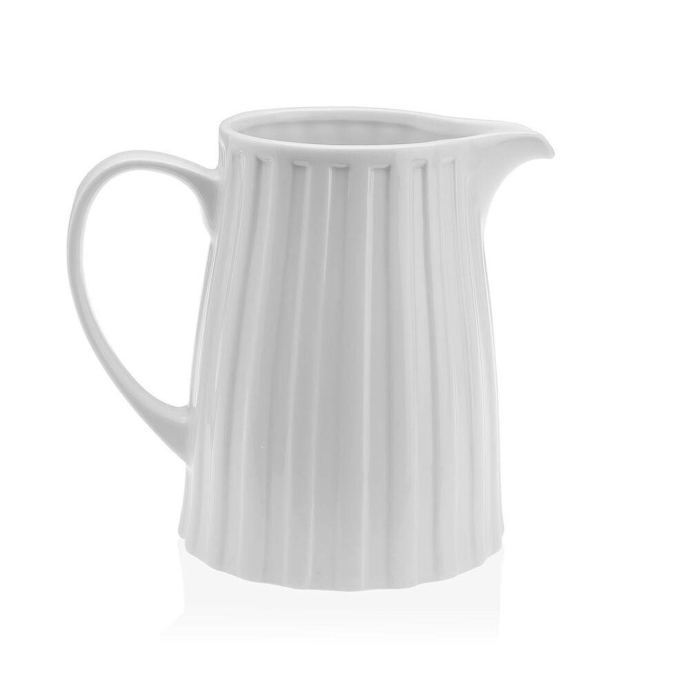 Versa mælkekande 590 ml - hvid keramik/porcelæn