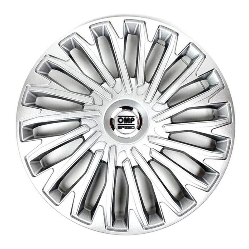 Hjulkapsler OMP Stinger Speed 14" - sølv (sæt á 4)