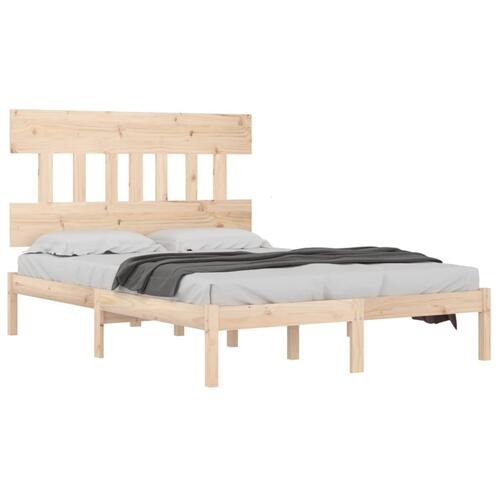Sengeramme 200x200 cm massivt træ