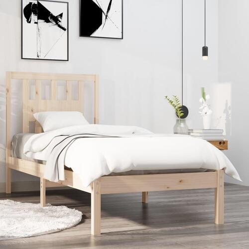 Sengeramme 90x190 cm massivt træ