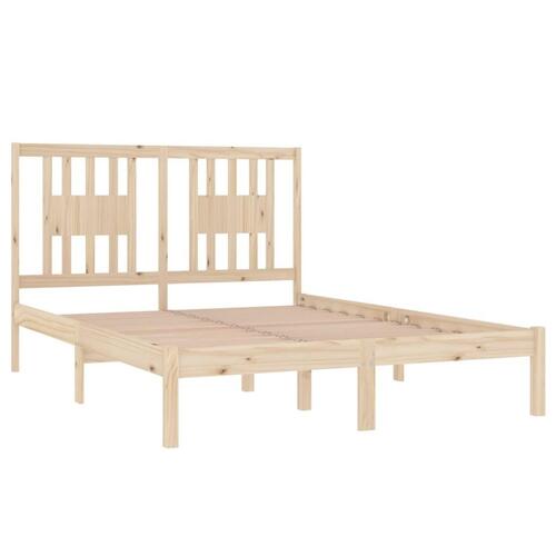 Sengeramme 120x200 cm massivt fyrretræ