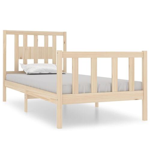 Sengeramme 75x190 cm massivt træ
