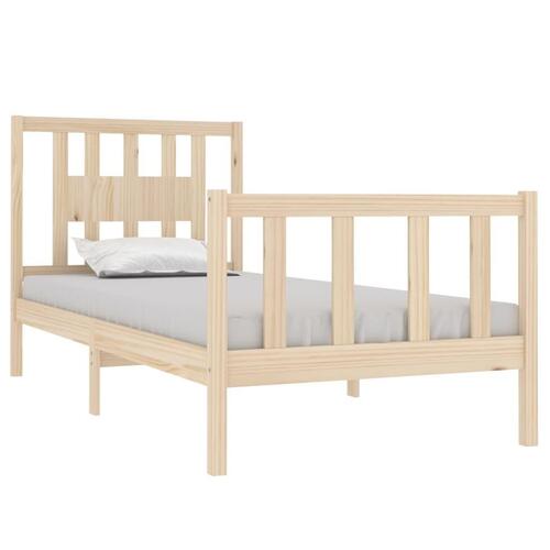 Sengeramme 75x190 cm massivt træ