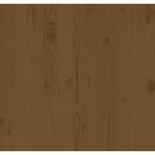 Sengeramme 120x190 cm Small Double massivt træ gyldenbrun
