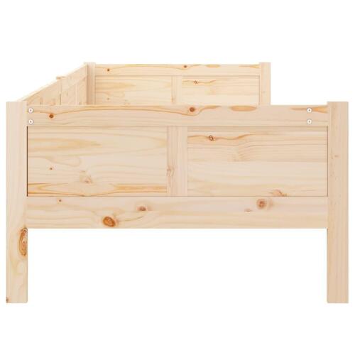 Daybed massivt fyrretræ 90x190 cm