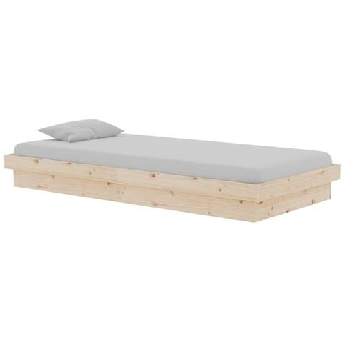 Sengeramme 90x190 cm massivt træ