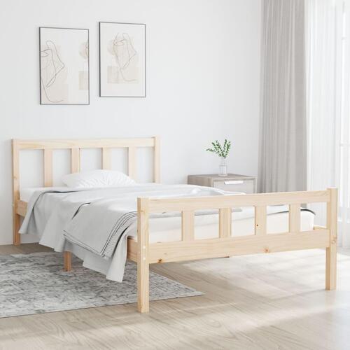 Sengeramme 100x200 cm massivt træ