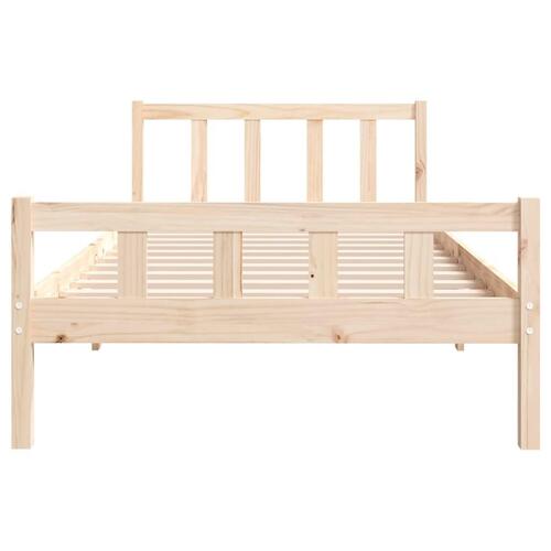 Sengeramme 100x200 cm massivt træ