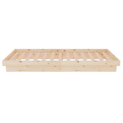 Sengeramme 75x190 cm massivt træ