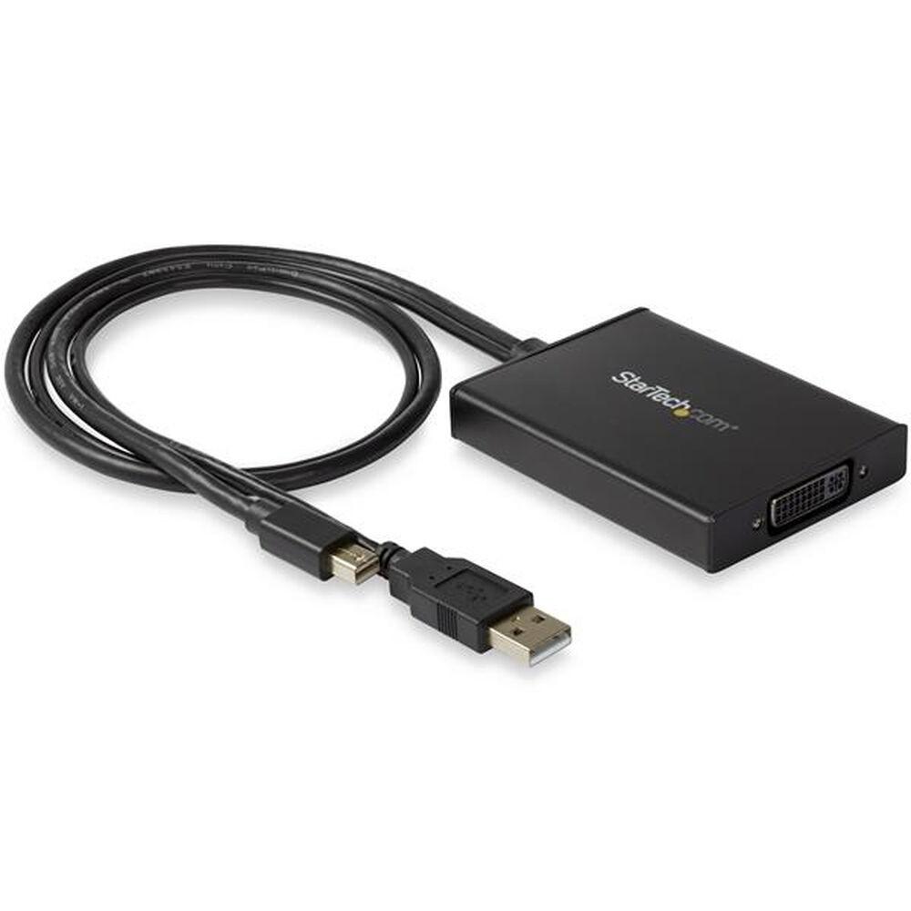 Startech Mini DisplayPort til DVI-adapter (WQXGA, USB-strøm)