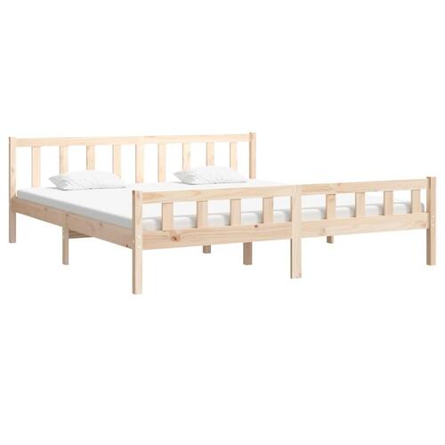 Sengeramme 160x200 cm massivt træ